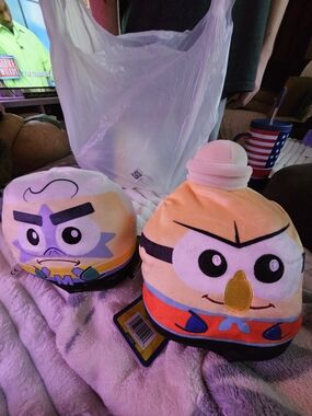 TeeTurtle SpongeBob SquarePants 6-inch Reversible Plushie NWT Retail $15